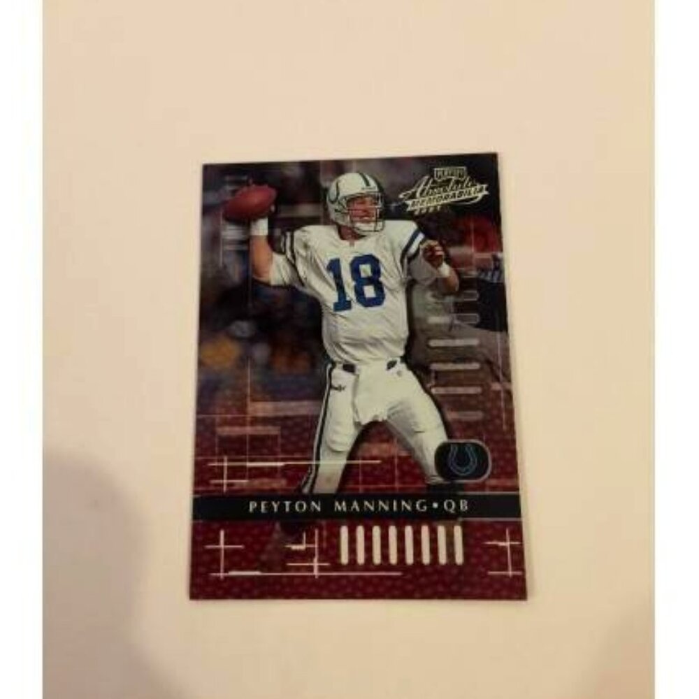 2001 Playoff Absolute Memorabilia Peyton Manning Colts #39 (051)